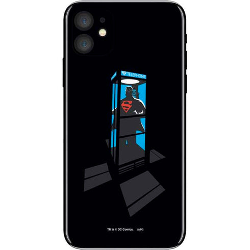 DC Comics Superman Phone booth iPhone 11 Skin